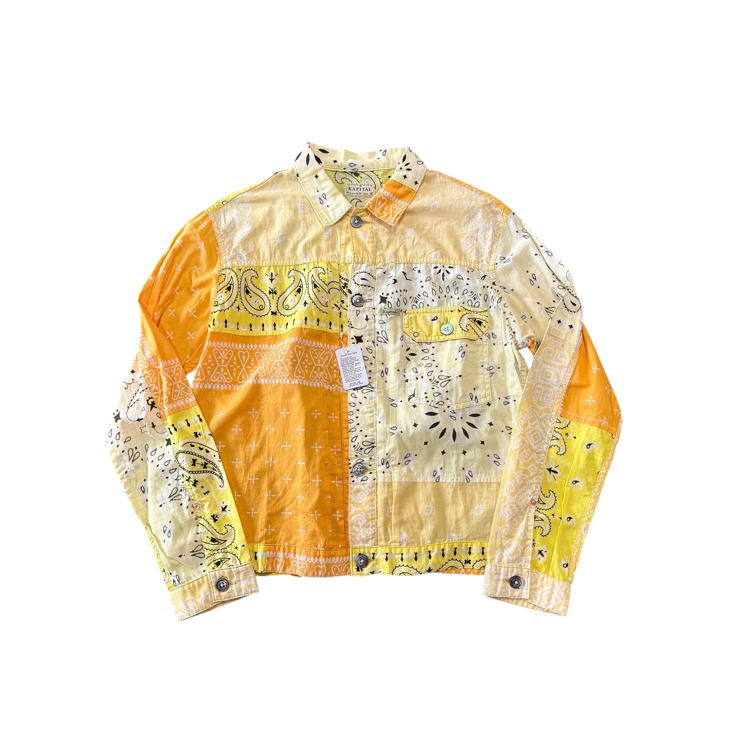 Yellow Kapital Button Up