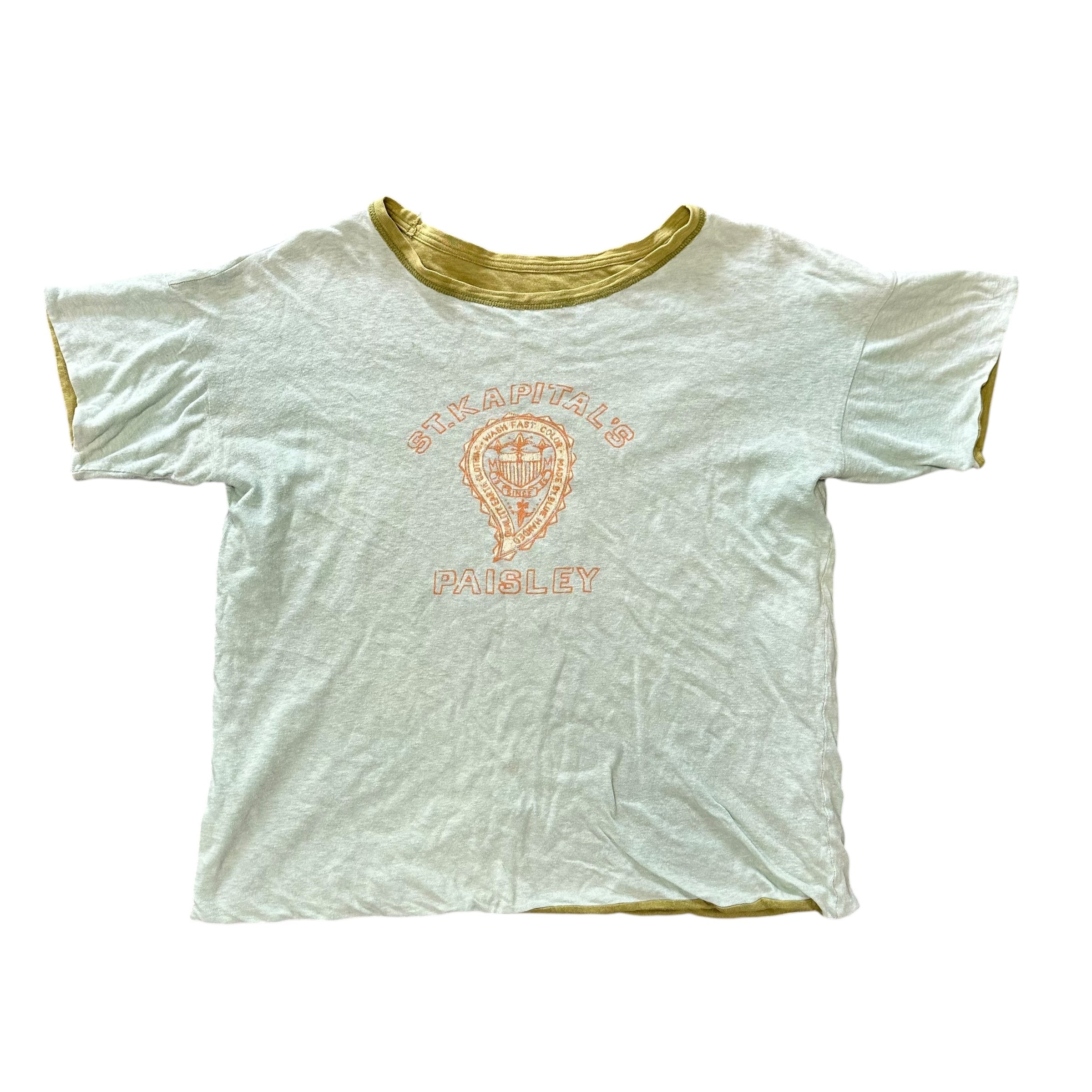 Kapital Green/Mint Reversible Tee