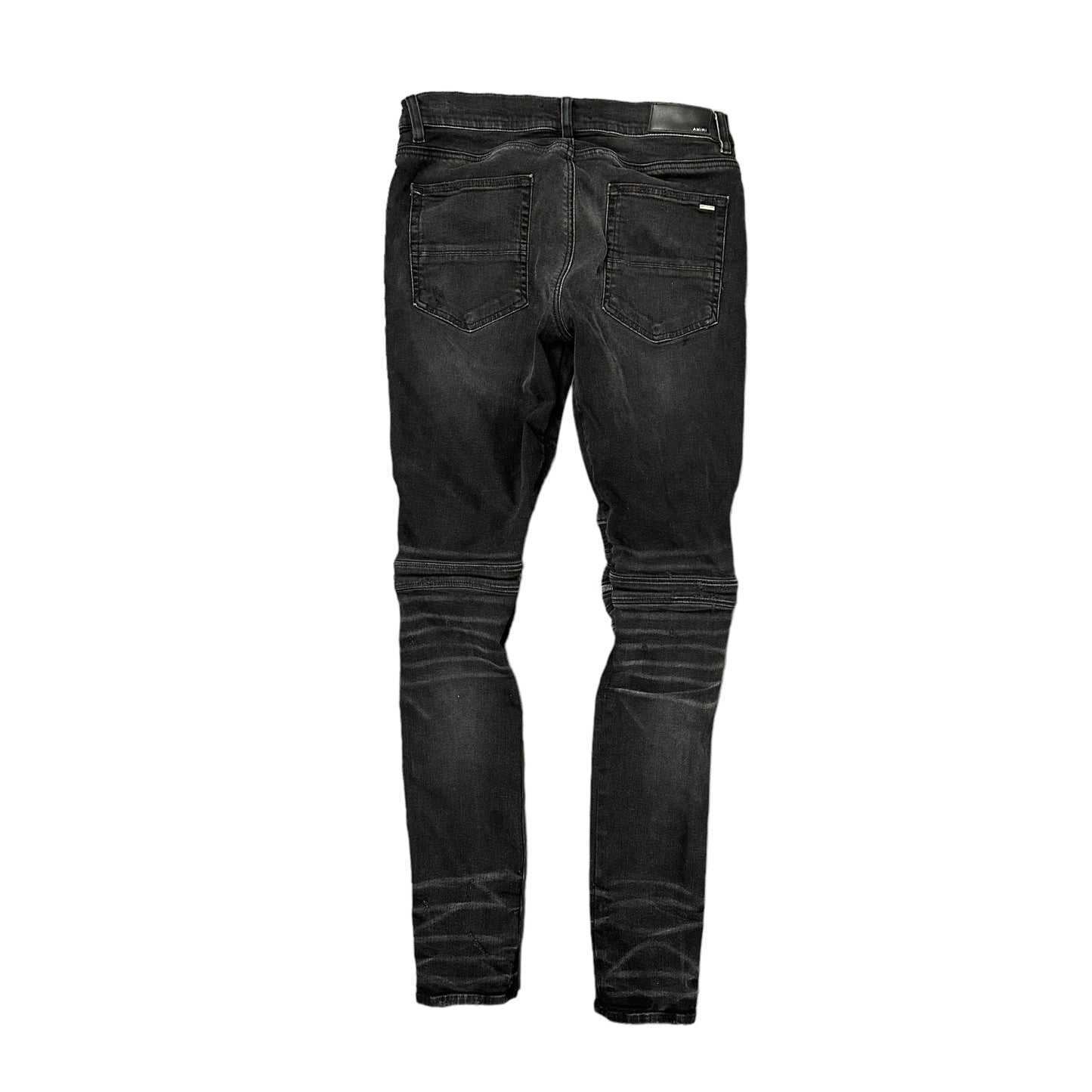 Black Amiri Biker Jeans