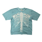 Kapital Blue Mesh Skeleton Tee