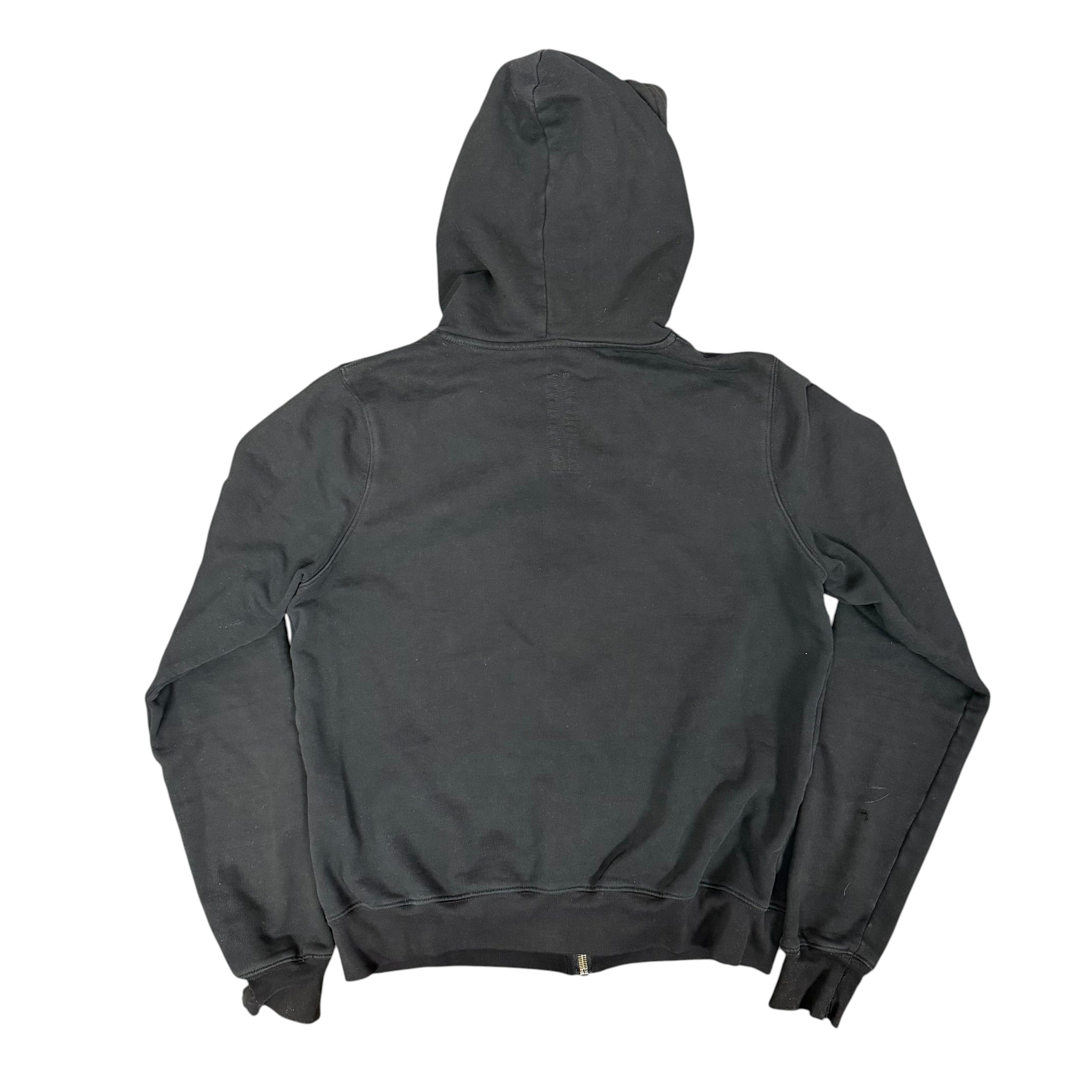 Rick Owens DRKSHDW Black Zip Hoodie