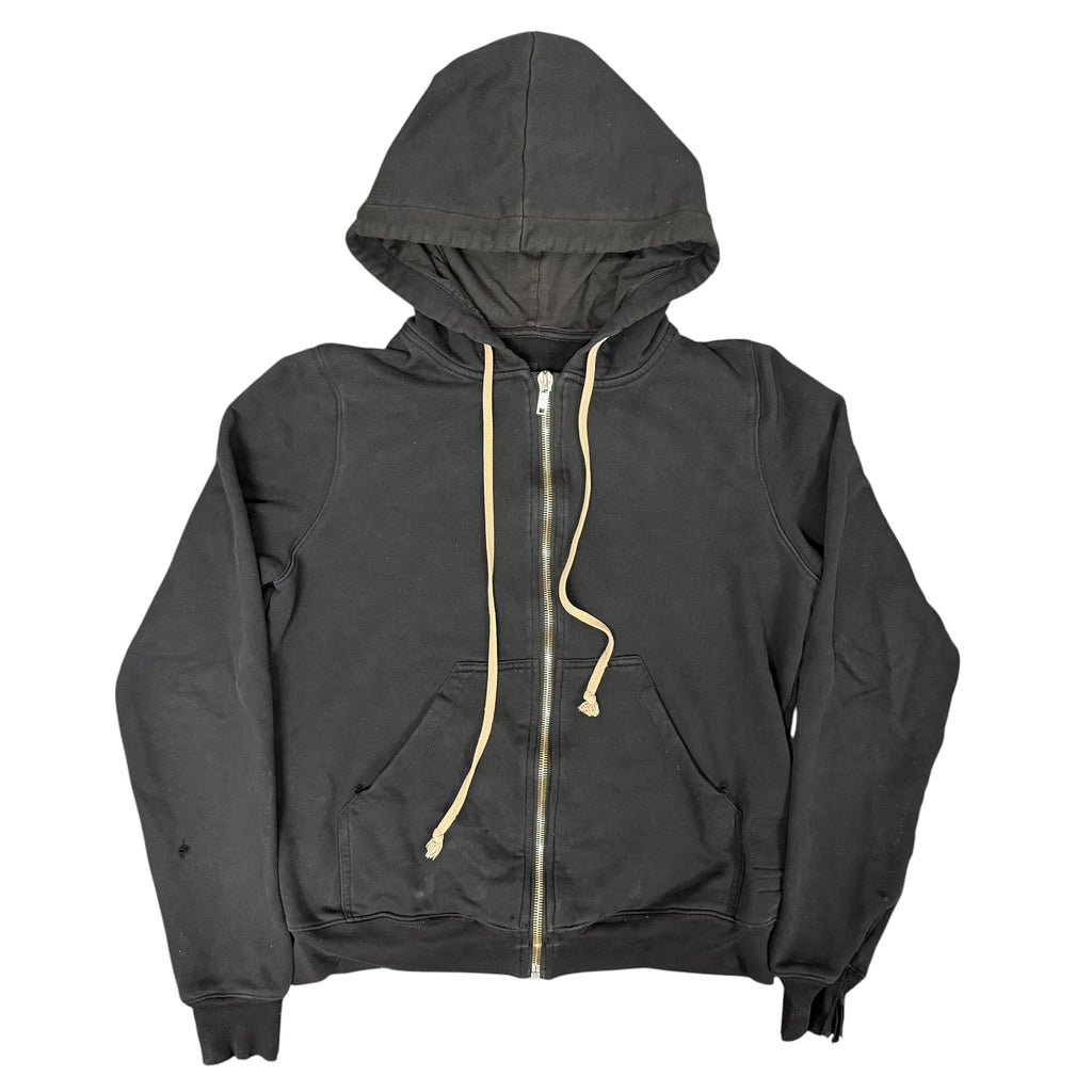 Rick Owens DRKSHDW Black Zip Hoodie