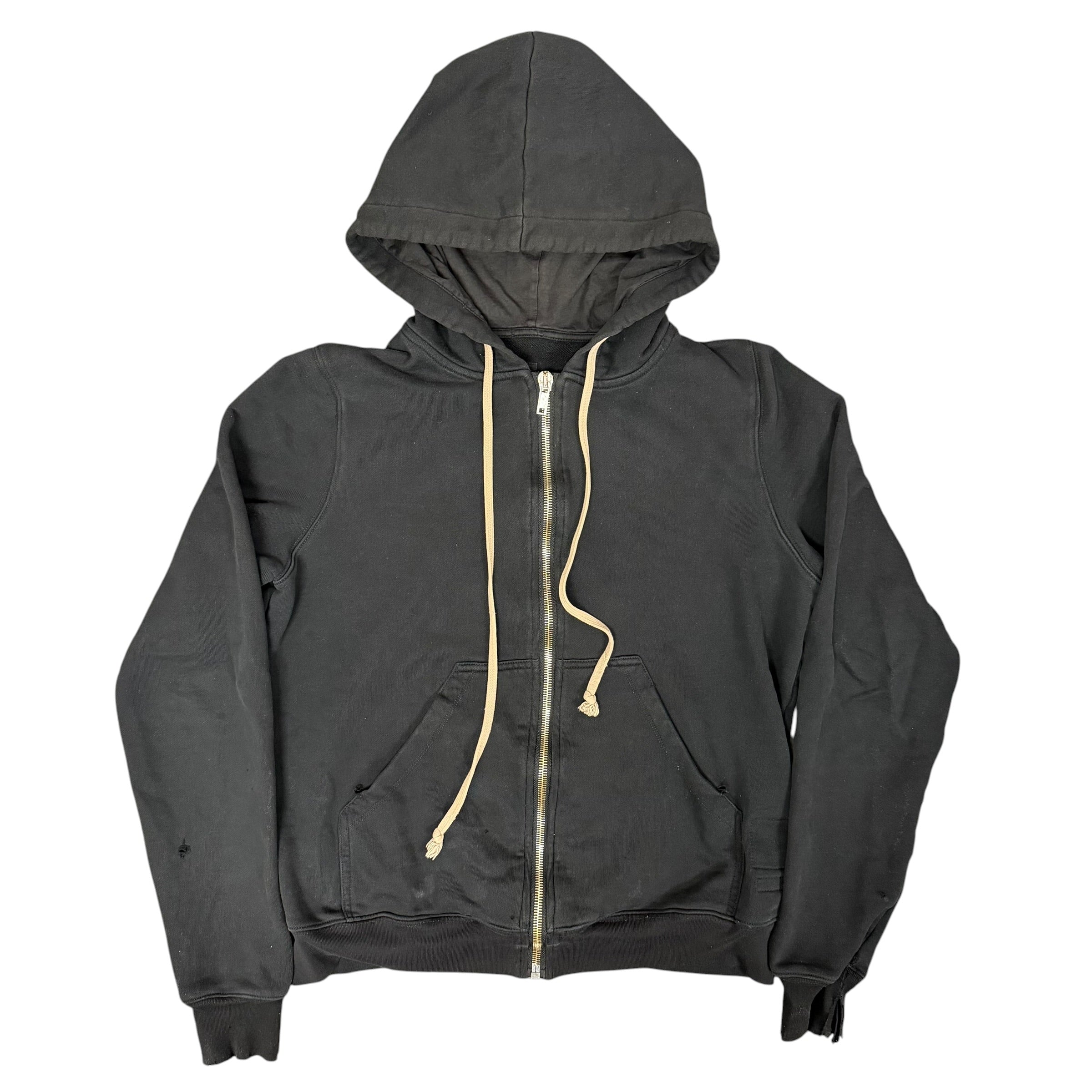 Rick Owens DRKSHDW Black Zip Hoodie