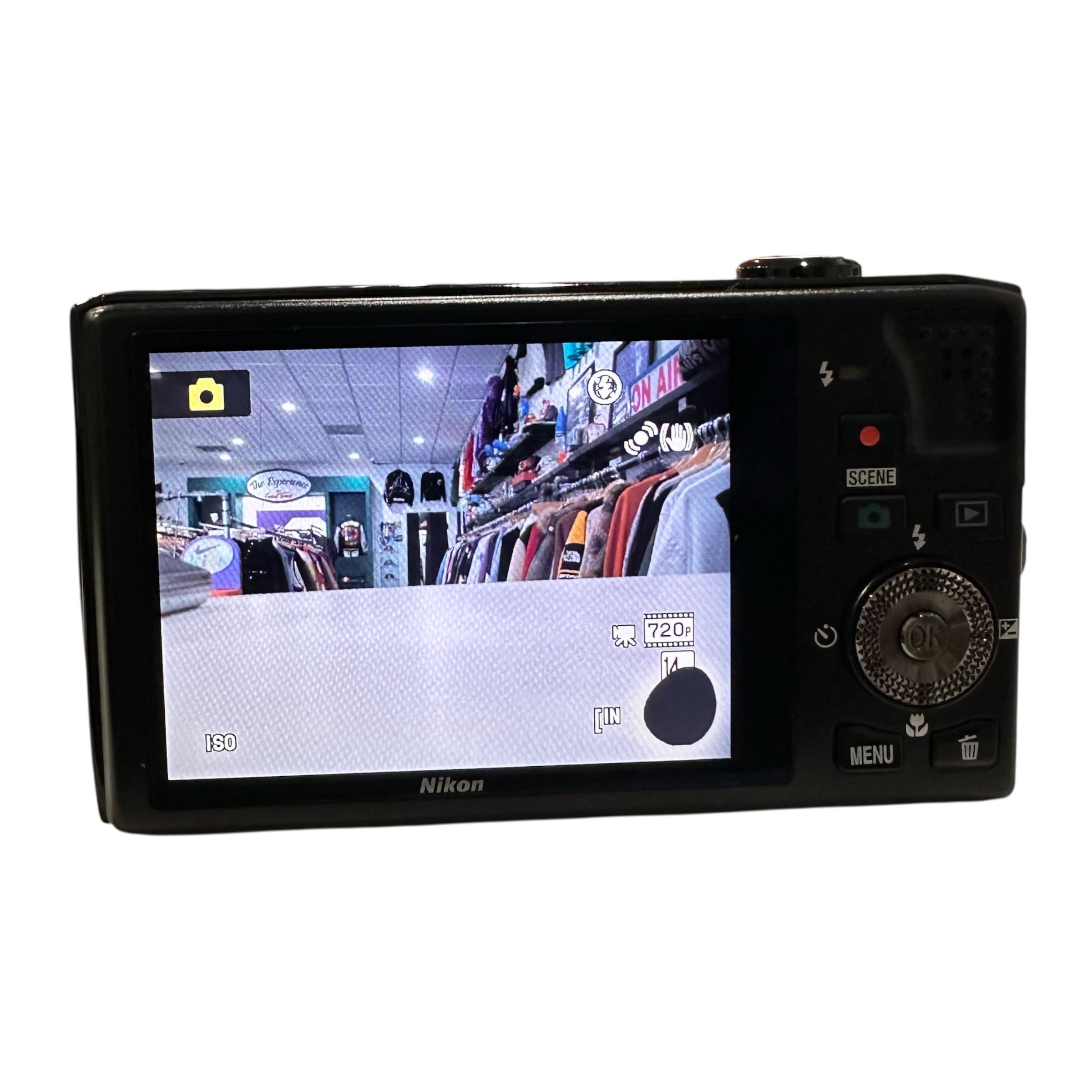 Nikon Coolpix S8000 Black Digital Camera