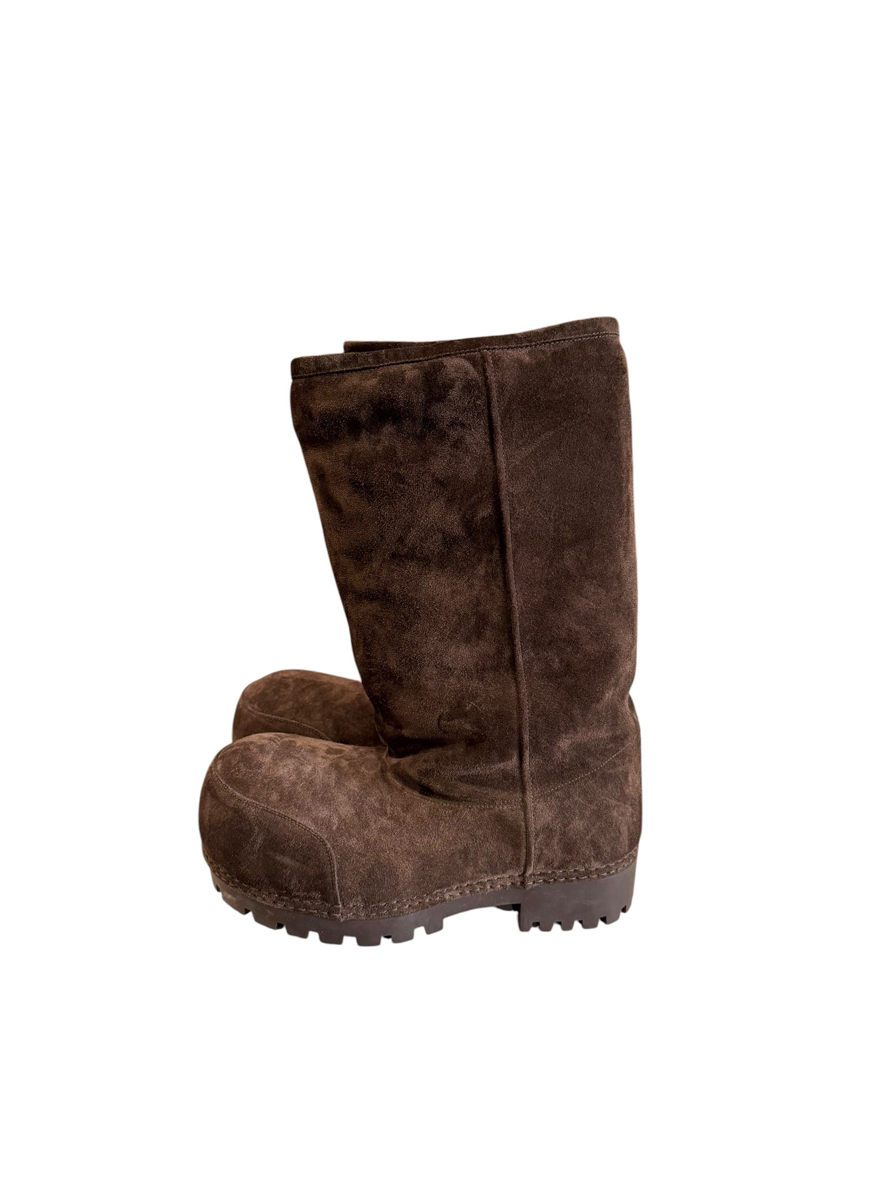 NEW Balenciaga Alaska Boot High Dark Brown (No Box)