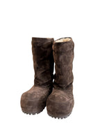 NEW Balenciaga Alaska Boot High Dark Brown (No Box)