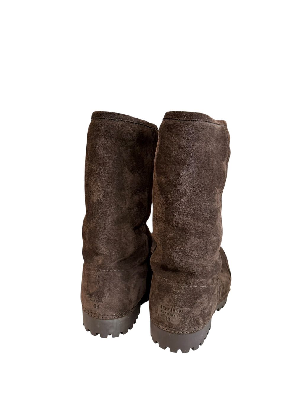 NEW Balenciaga Alaska Boot High Dark Brown (No Box)
