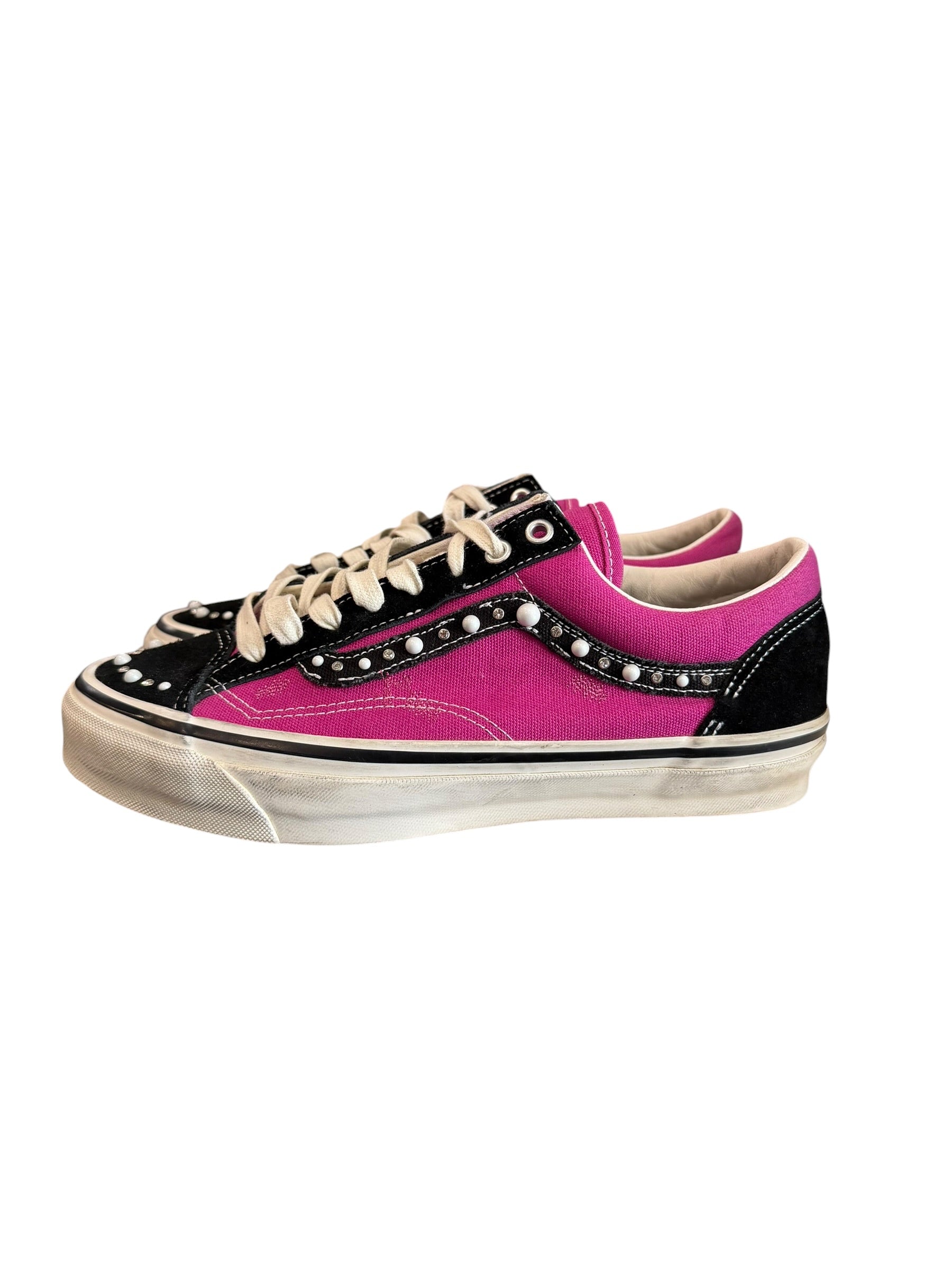 Pink Pearlized Vans