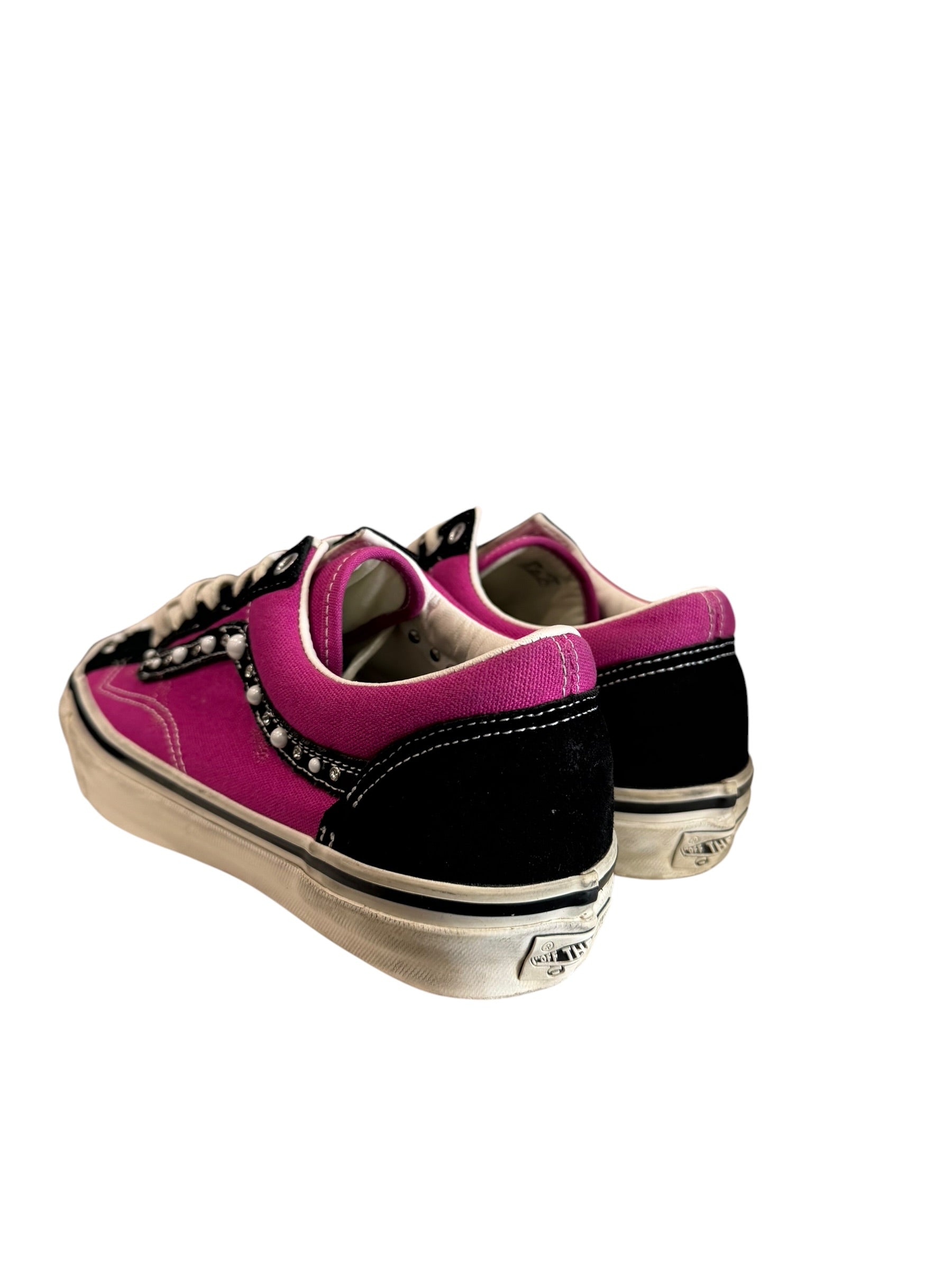 Pink Pearlized Vans