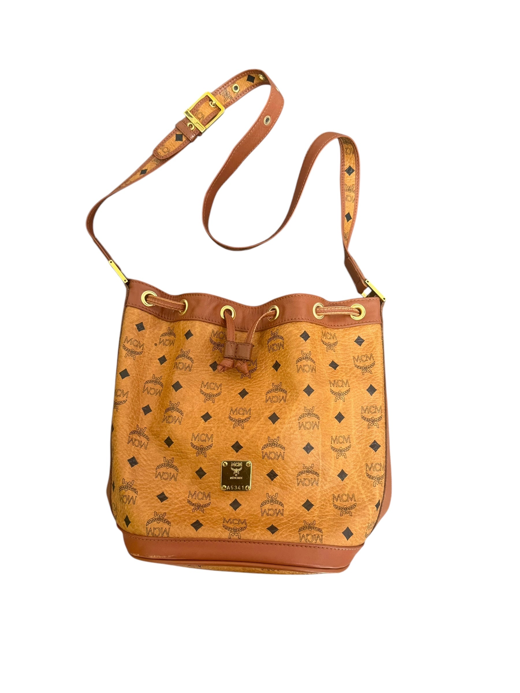 MCM Dessau Drawstring Bag