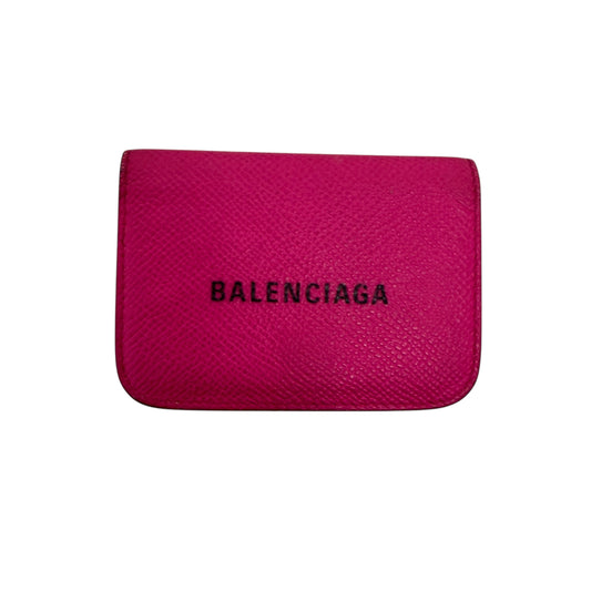Balenciaga Pink Card Wallet