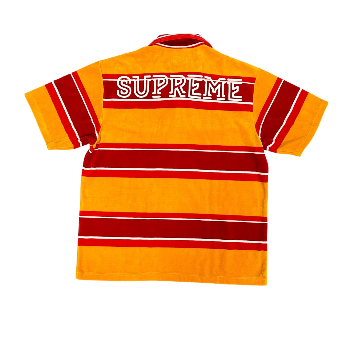 Supreme Velour Red/Orange Shirt