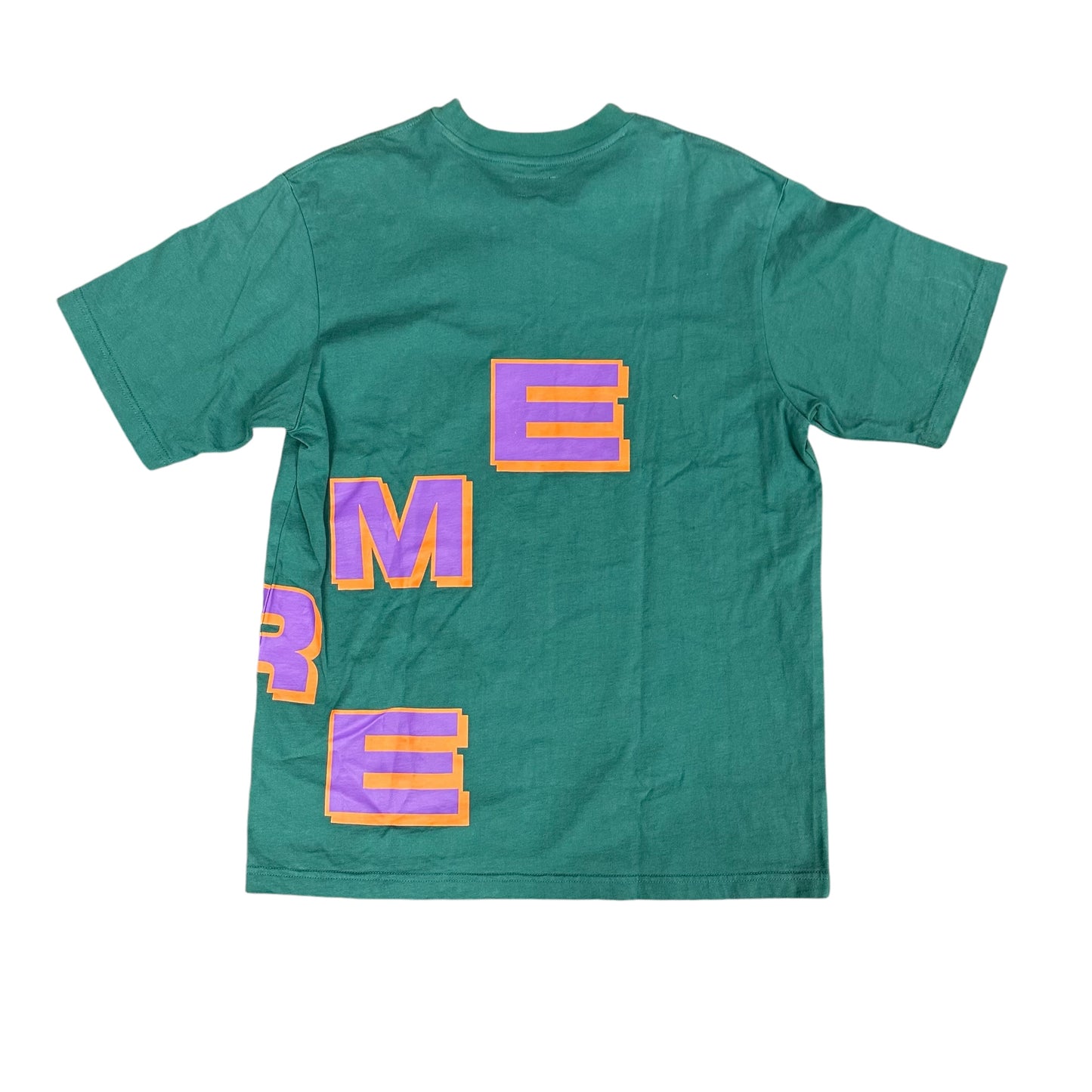 Supreme Green Spellout Shirt