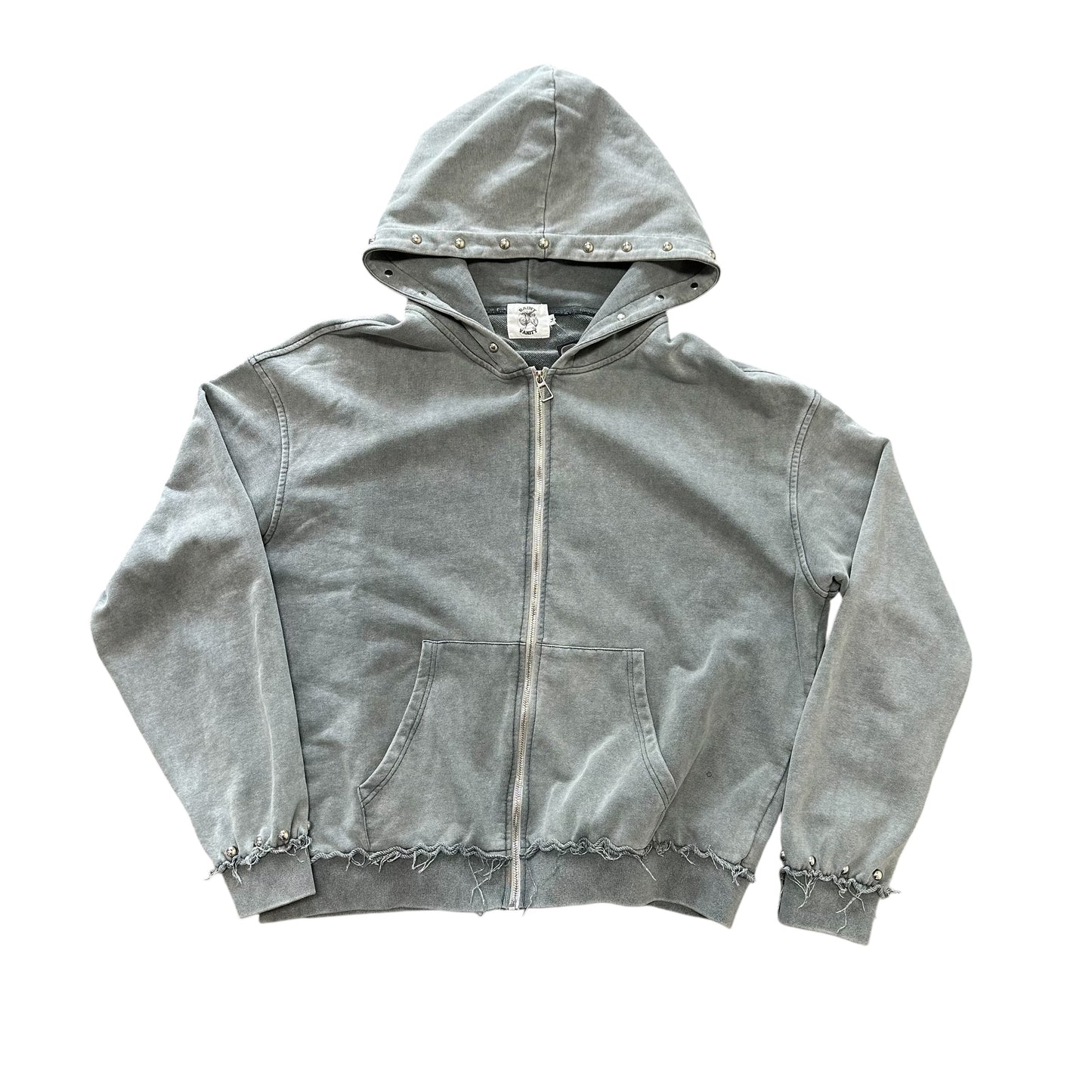 Saint Vanity Distressed Zip Up