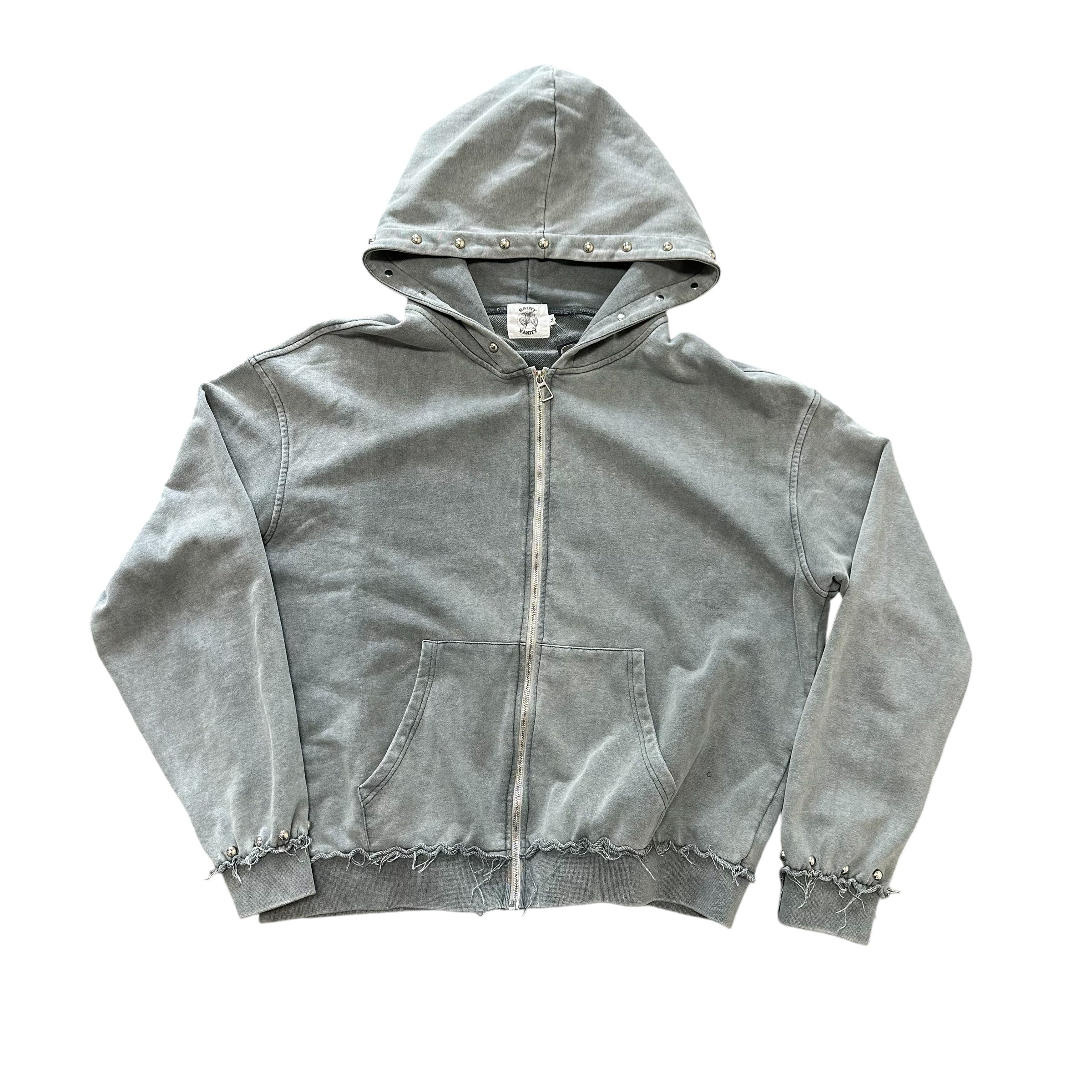 Saint Vanity Distressed Zip Up