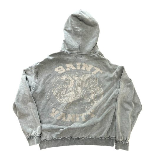 Saint Vanity Distressed Zip Up