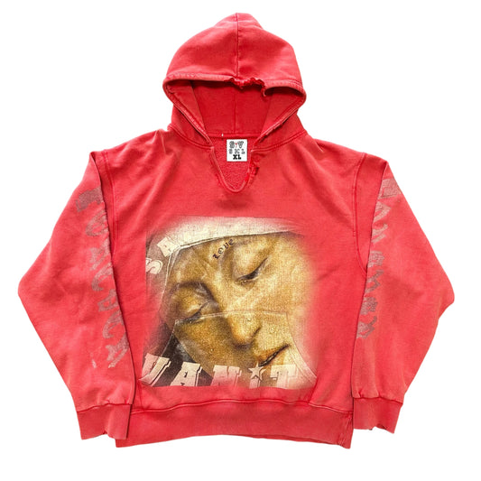 Saint Vanity Red Mary Hoodie