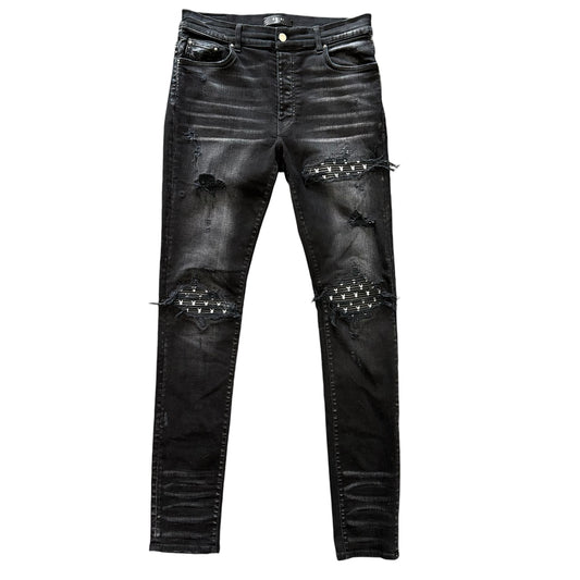 Black Playboy Amiri Jeans