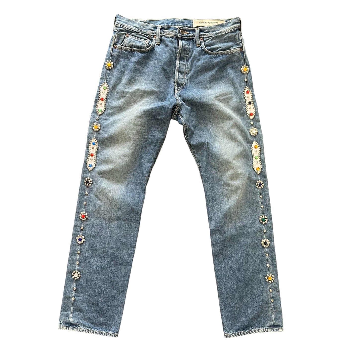 Kapital Blue Studded Denim