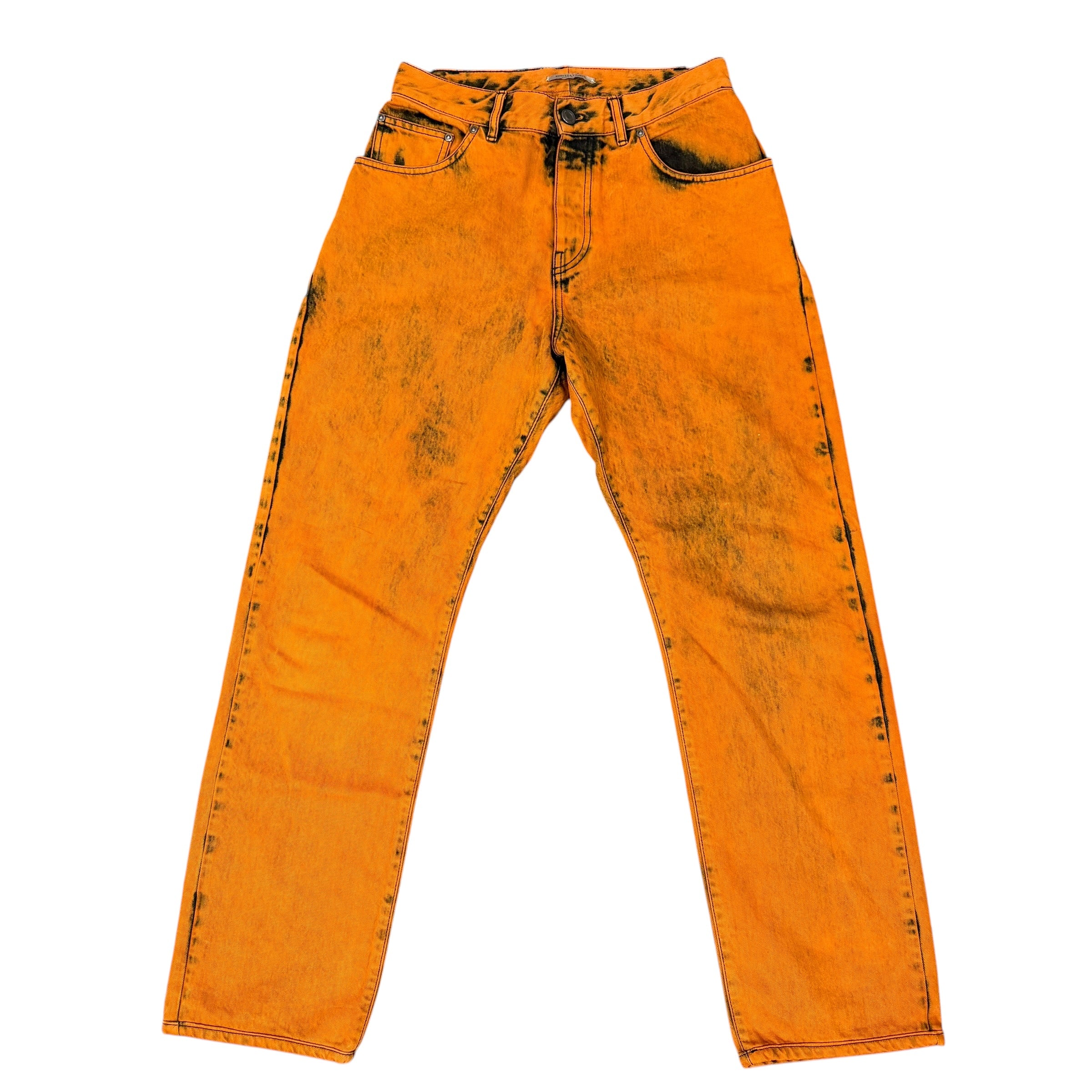 Bottega Veneta Orange Jeans