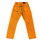 Bottega Veneta Orange Jeans