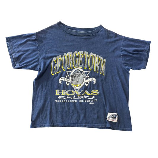 Vintage Georgetown Hoyas Navy Tee