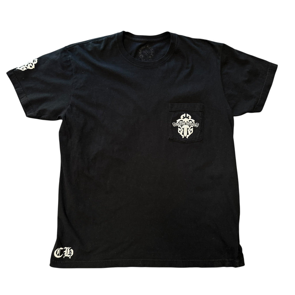 Chrome Hearts Black Dagger Pocket Tee