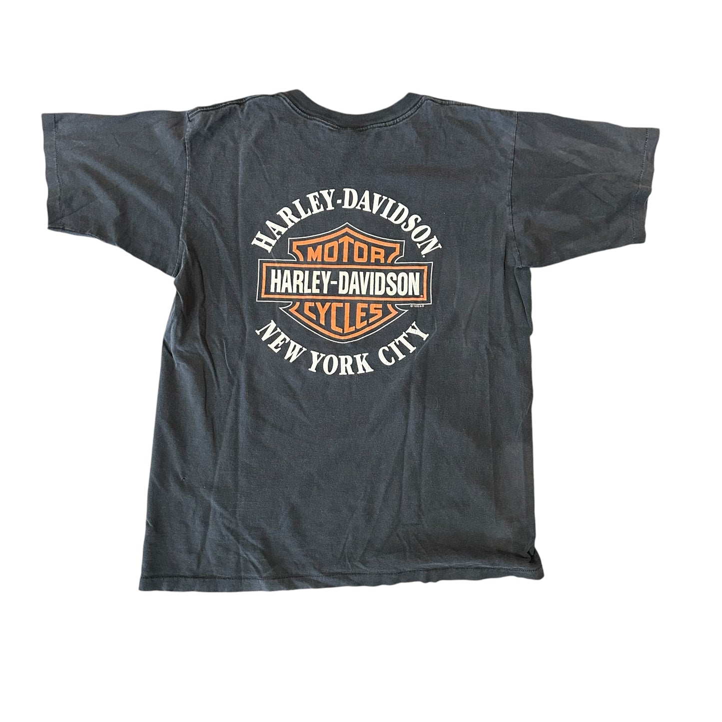 Harley Davidson Fire Logo Tee