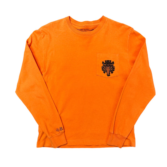 Chrome Hearts Dagger Orange L/S Tee