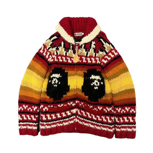 Bape Cowichan Knit Jacket