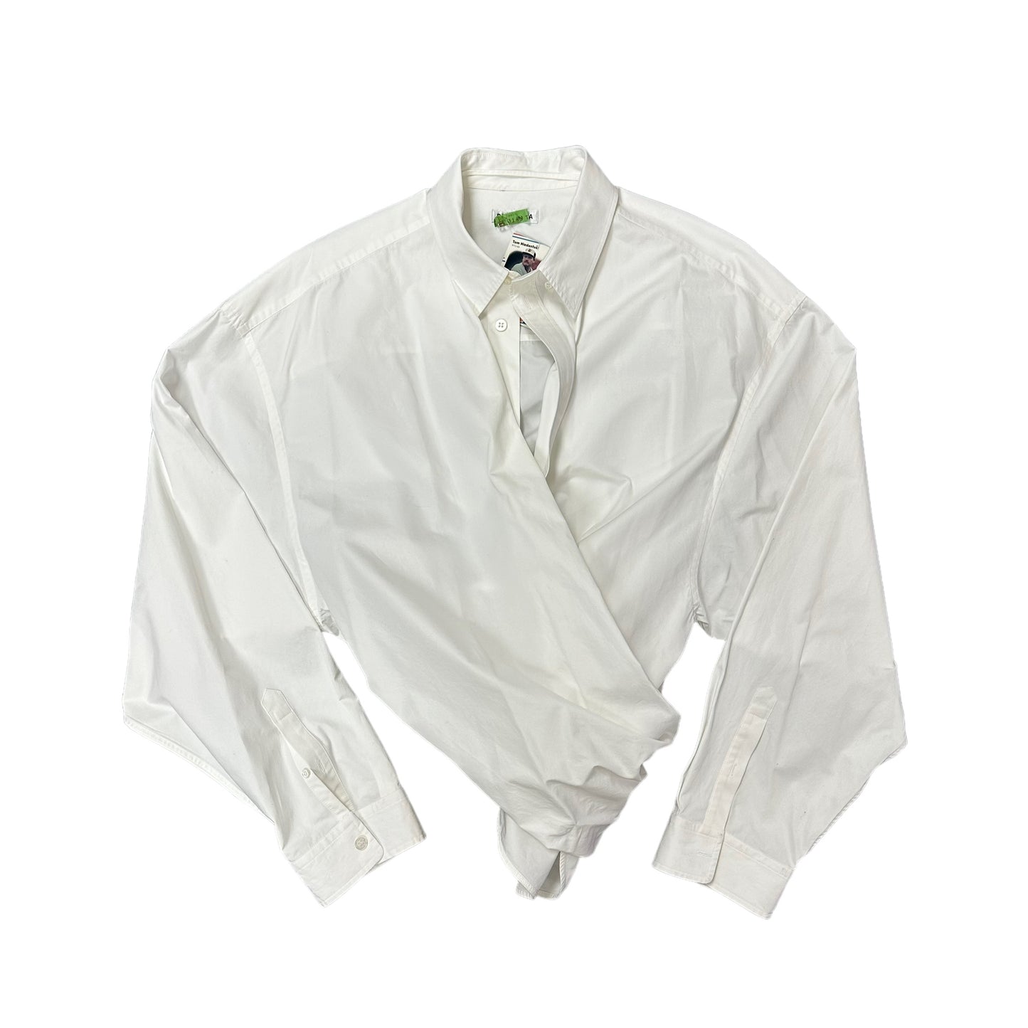 Balenciaga White Cocoon Shirt