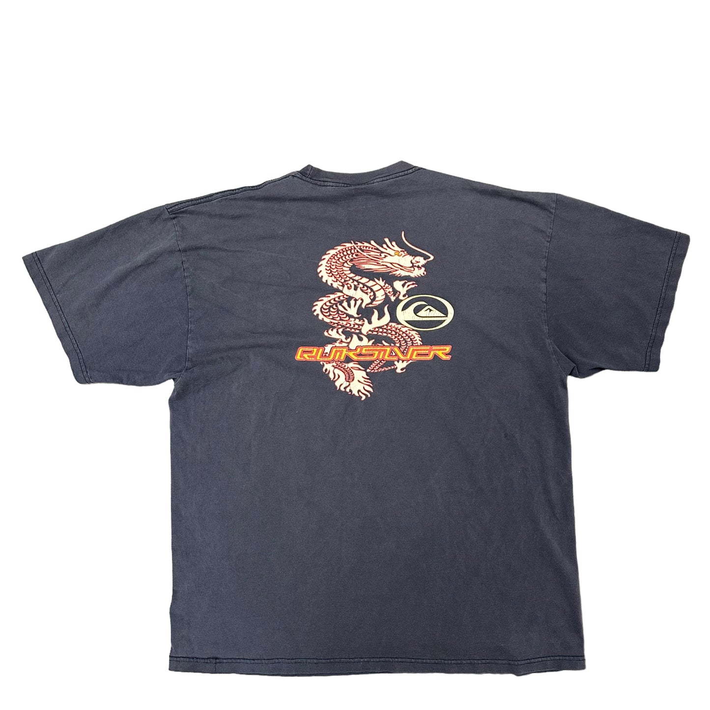 Vintage Quicksilver Dragon Navy Tee