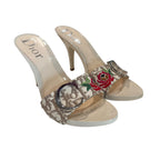 Christian Dior Floral Trotter Heels