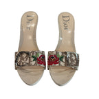 Christian Dior Floral Trotter Heels