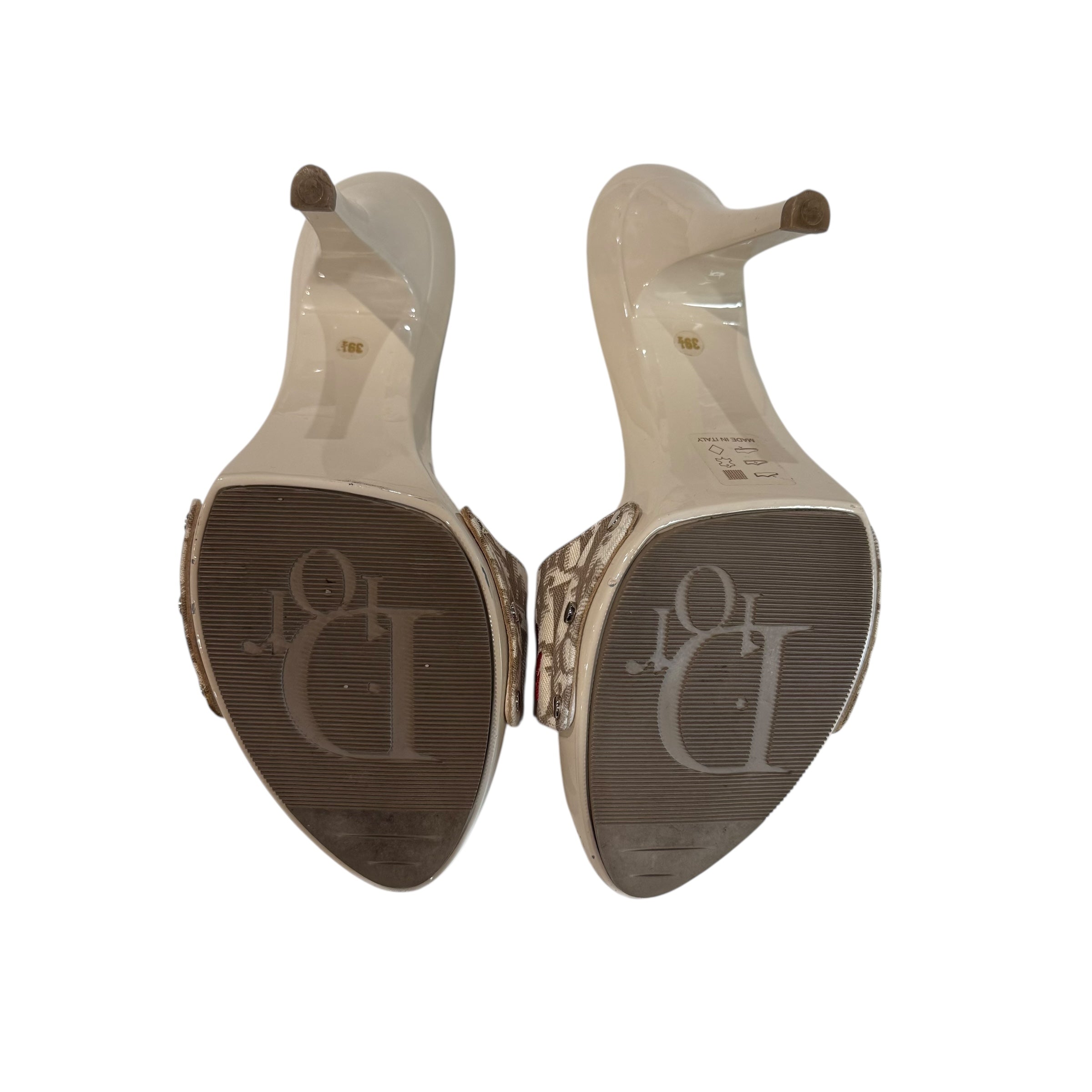 Christian Dior Floral Trotter Heels