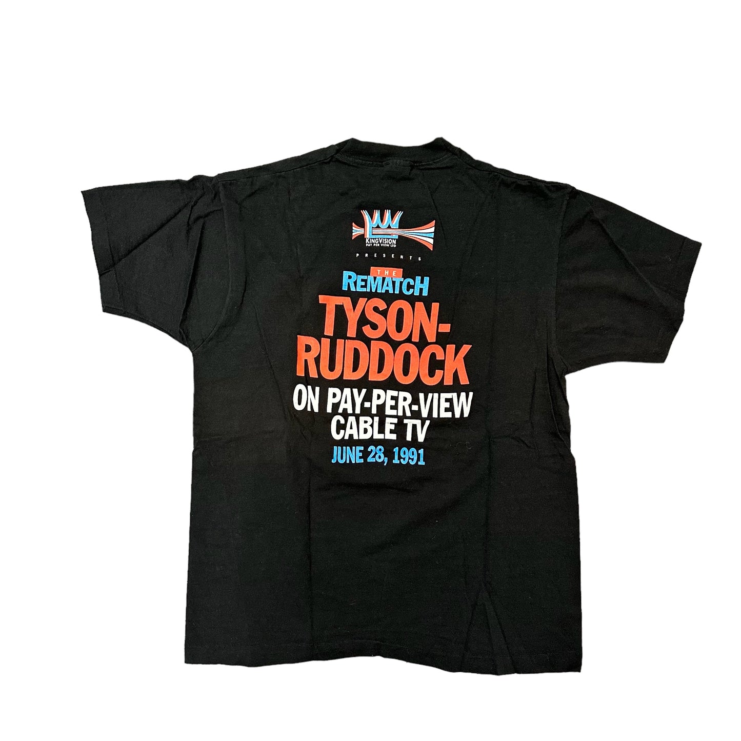 Tyson Vs Ruddock Rematch Tee