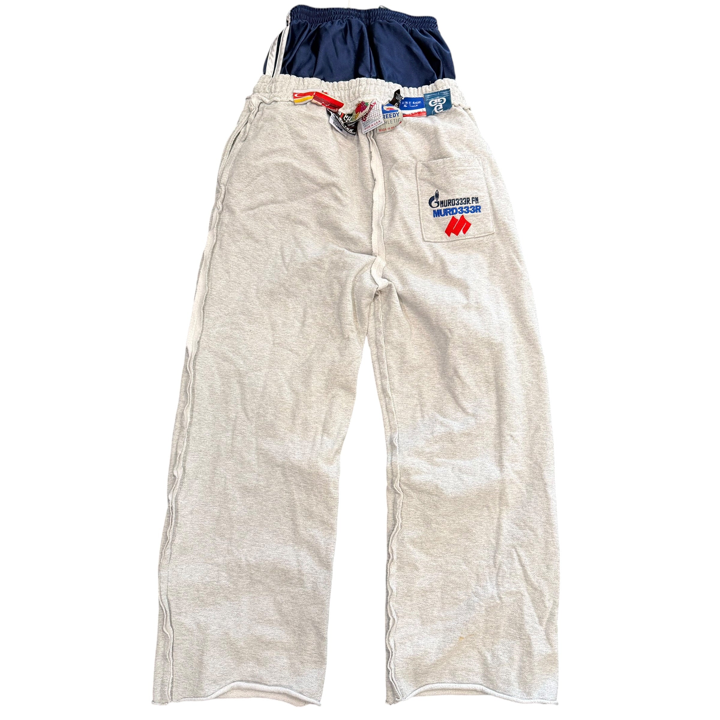 Murd333r.fm x Greedy Unit “Hunter” Layered Sweatpants