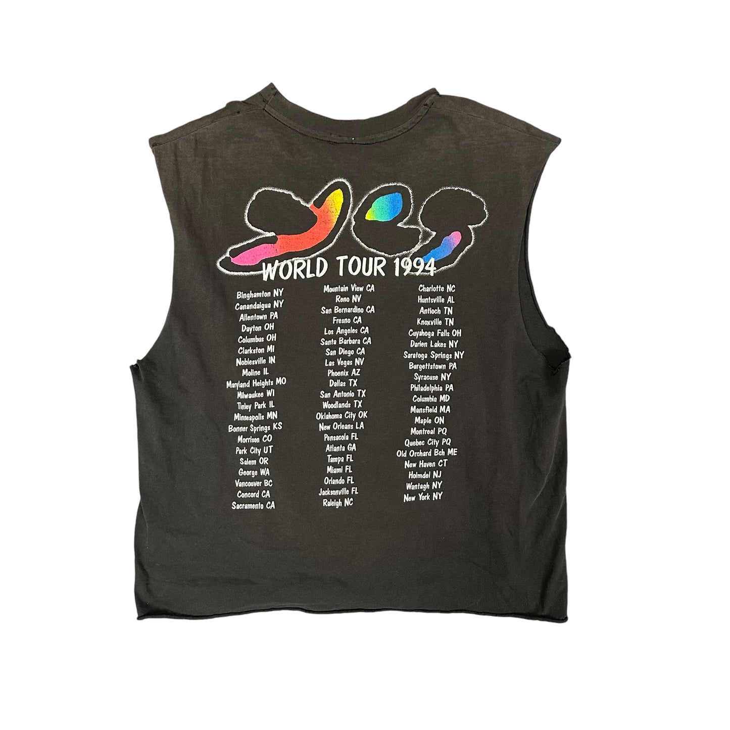 ‘94 Yes World Tour Cutoff Tee