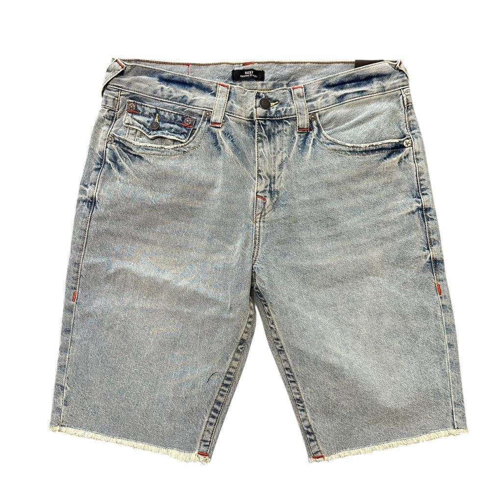 NEW True Religion Blue Denim Shorts