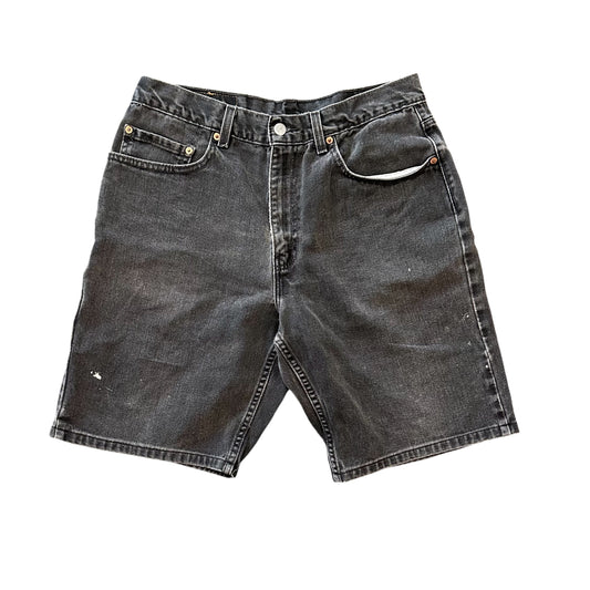 Levis Black Denim Shorts