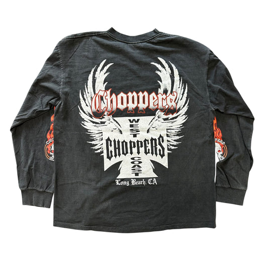 Vintage West Coast Choppers L/S Wings Tee