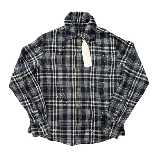 NEW Who Decides War “Starry Night” Flannel