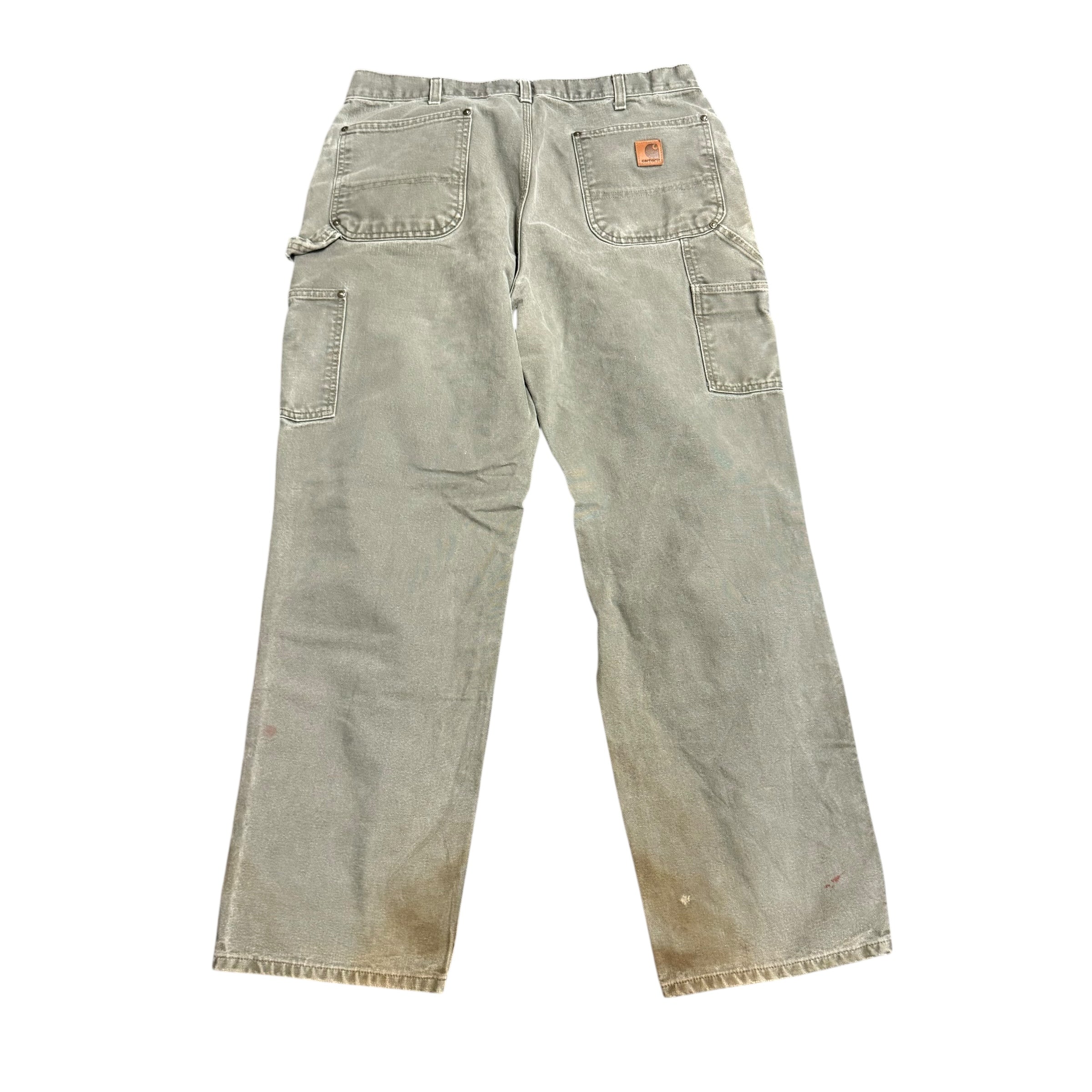 Vintage Carhartt Double Knee Green (Stained)