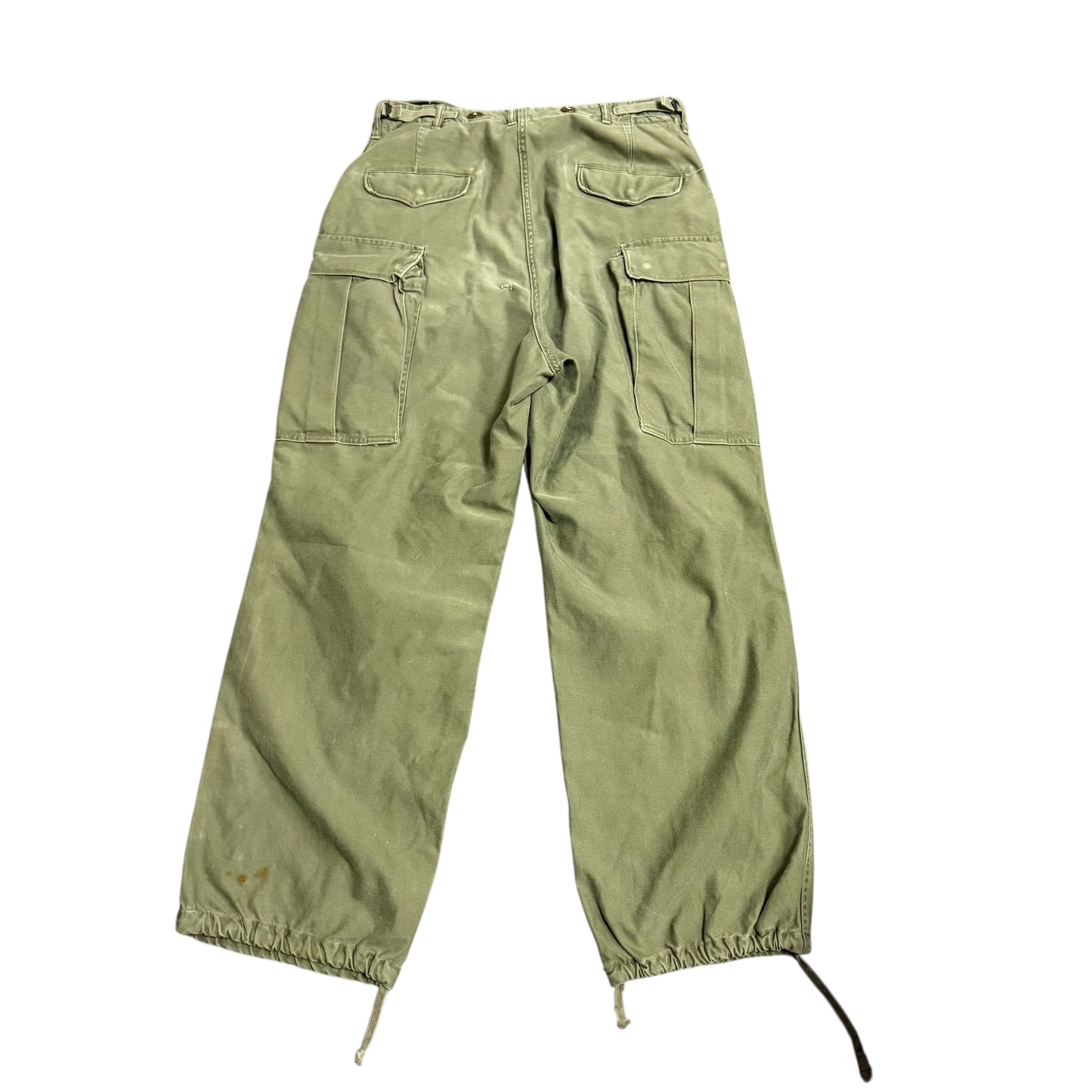 Vintage Green Cargo Pants