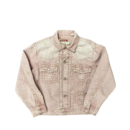 Supreme x True Religion Pink Denim Jacket