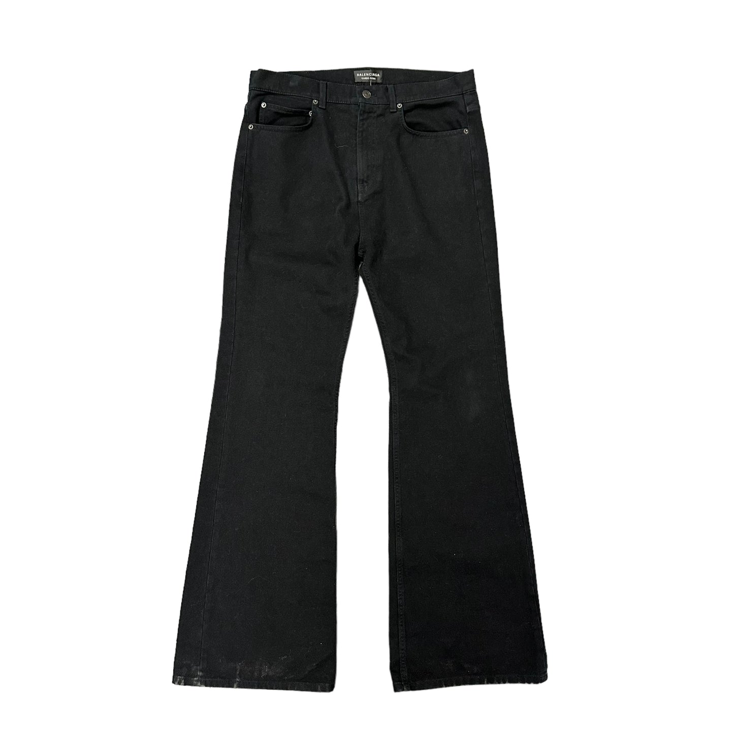 Balenciaga Black Flare Jeans