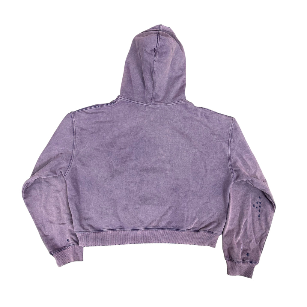 NEW Vale Lives Purple/Yellow Zip Hoodie