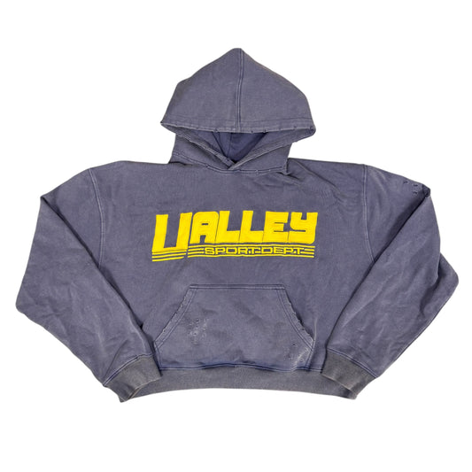 NEW Vale Lives Purple Sport Dept Hoodie