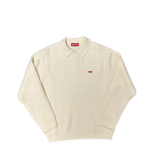 Supreme Cream Bogo Polo Sweater