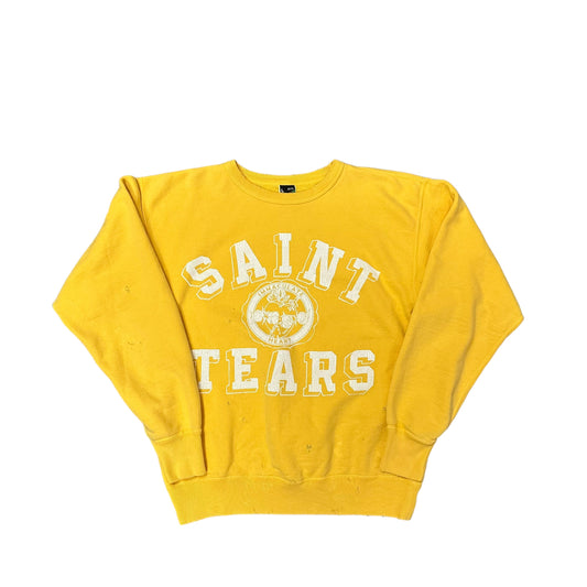 Saint Michael x Denim Tears Yellow Crewneck